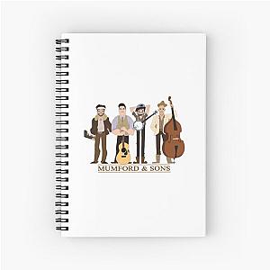 Mumford and sons Spiral Notebook