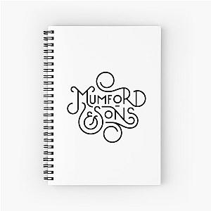 Mumford & Sons Spiral Notebook