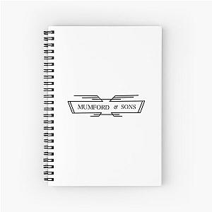 Mumford and Sons Singles Collection Spiral Notebook