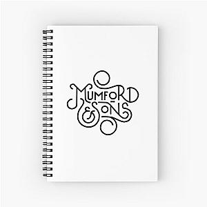 Mumford and Sons Spiral Notebook