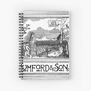 mumford and sons Spiral Notebook