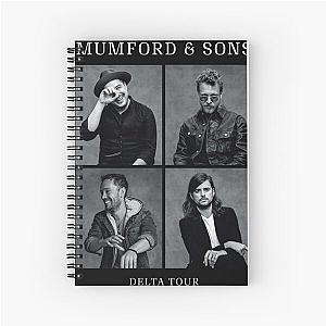 wahyu MUMFORD & SONS wahyu TOUR wahyu 2019 Delta Tour 2 Spiral Notebook