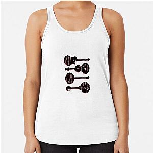 Mumford Sons Instruments Racerback Tank Top