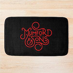 Alternative rock folk band best logo Mumford and Sons Bath Mat