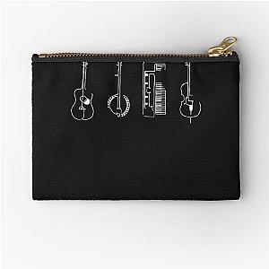 Mumford Sons Instruments White Zipper Pouch