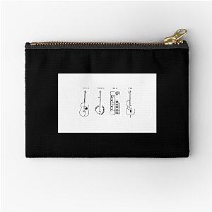 Mumford and Sons instrumentation black mug zipper pouch