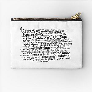 Mumford and Sons Discography Zipper Pouch