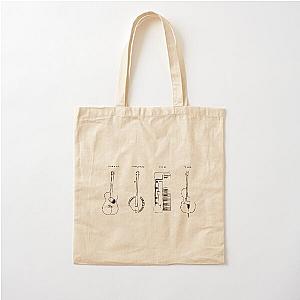 Mumford and Sons black Cotton Tote Bag