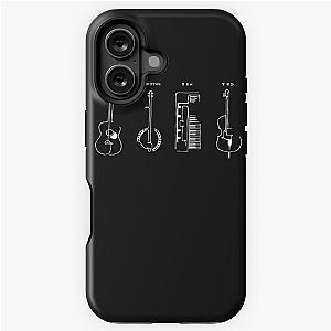 Mumford and Sons Instruments White iPhone Tough Case
