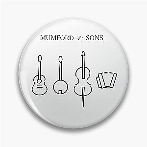 Mumford and Sons Instruments logo Pin