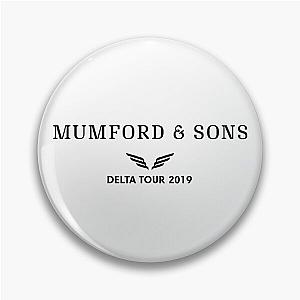 Mumford & Sons Delta Tour 2019 Pin