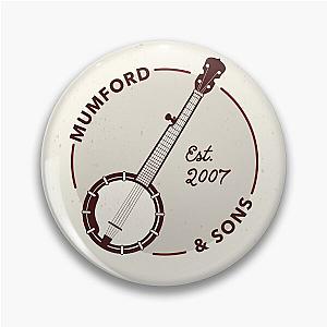 Mumford and Sons Banjo Pin