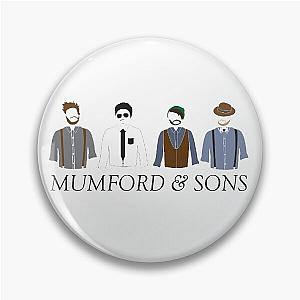 Mumford and Sons Silhouette Pin