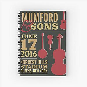 Mumford Sons Spiral Notebook