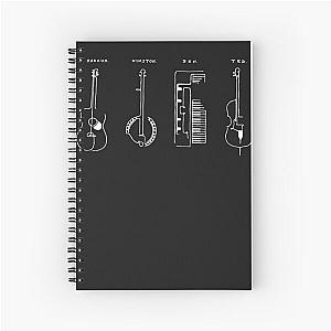Mumford & Sons Instruments White Notebook