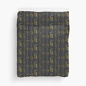Mumford and Sons musical instruments Duvet Cover