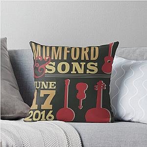 Mumford Sons Throw Pillow