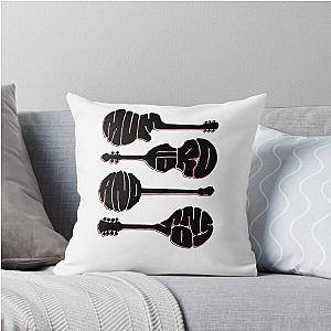 Mumford and Sons Instruments Throw Pillow