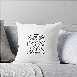 Mumford and Sons Throw Pillow