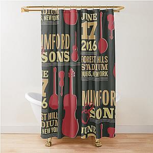 Mumford & Sons Shower Curtain