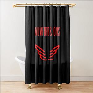 Alternative Rock Folk Band Logo Mumford Sons Shower Curtain
