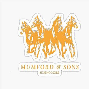 Sigh No More - Mumford and Sons Sticker