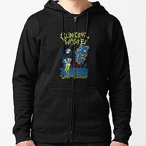 Municipal Waste Wave of Death Zipped Hoodie 