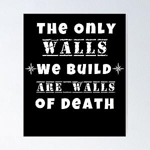 Municipal Waste Donald Trump The Only Walls We Build are Walls of Death Poster 