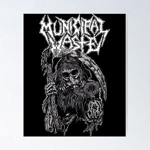 Municipal Waste Wasteland Reaper Poster 