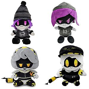 20cm Grey Uzi N V 4pcs Anime Little Robot Murder Drones Plush