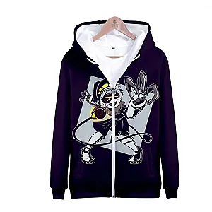 Murder Drones TV Show 3D Print Zip Up Hoodie Sweatshirt