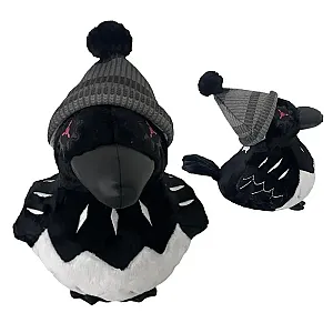 20cm Black Uzzy Crow UZI Little Robot Murder Drones Plush