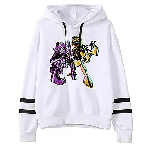 Murder Drones N and Uzi Cartoon Pullover Hoodies