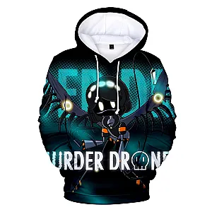 Murder Drones Game 3D Fashion Hoodies