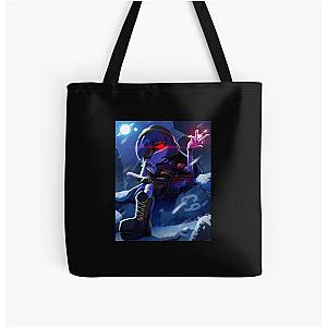 Murder Drones All Over Print Tote Bag