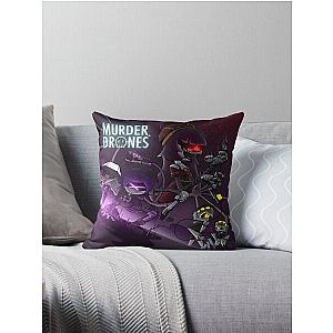 murder drones Throw Pillow