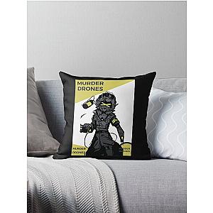 Murder Drones Throw Pillow