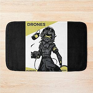 Murder Drones Bath Mat