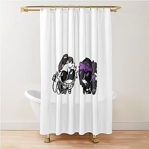 Murder Drones Shower Curtain