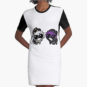 Murder Drones Graphic T-Shirt Dress