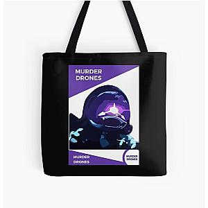 Murder Drones All Over Print Tote Bag