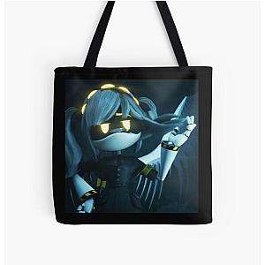 Murder Drones All Over Print Tote Bag