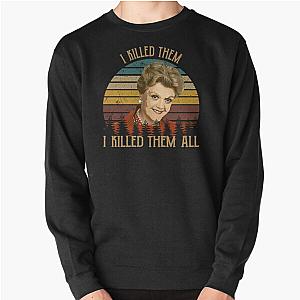 Vintage Murder She Wrote I Killed Them Pullover Sweatshirt