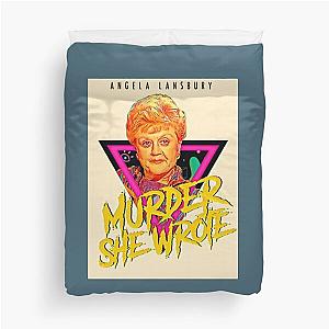 Murder She Wrote Retro Duvet Cover