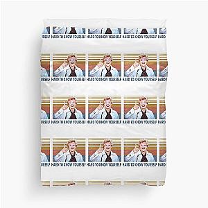 Murder She Wrote Its Hard to Know Yourselfs Retro Jessica Fletcher Duvet Cover