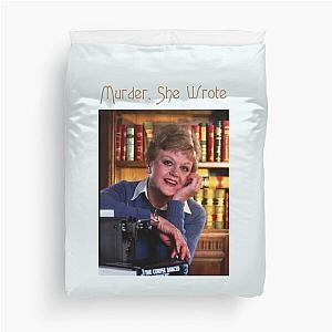 Vintage Murder She Wrote Jessica Fletcher Duvet Cover