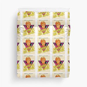 Murder She Wrote Retro Duvet Cover