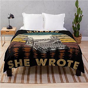 Vintage Murder She Wrote Gift Shirt Blanket