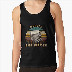 Vintage Murder She Wrote Gift Tank Top