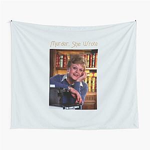 Vintage Murder She Wrote Love - Jessica Fletcher Tapestry